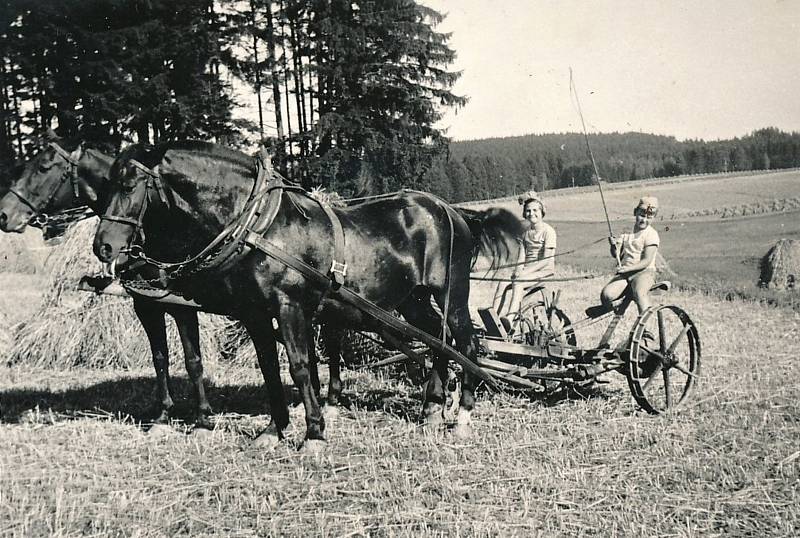 Marie Hladíková a Ladislav Pešek z Hartvíkova.