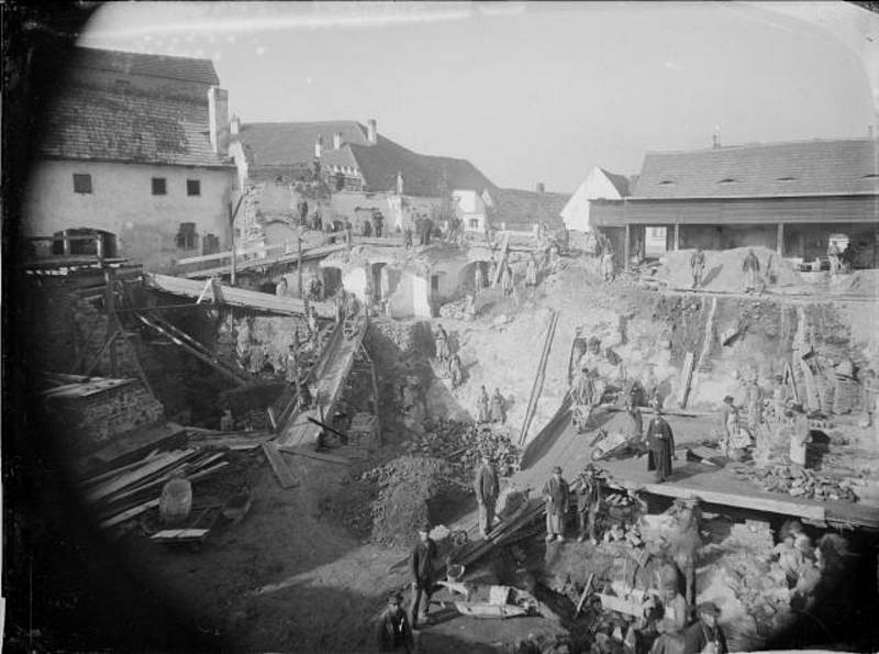 Táborský pivovar. Historické fotografie pocházejí z atelieru Šechtl a Voseček. Zveřejňujeme je s laskavým svolením Marie Šechtlové.