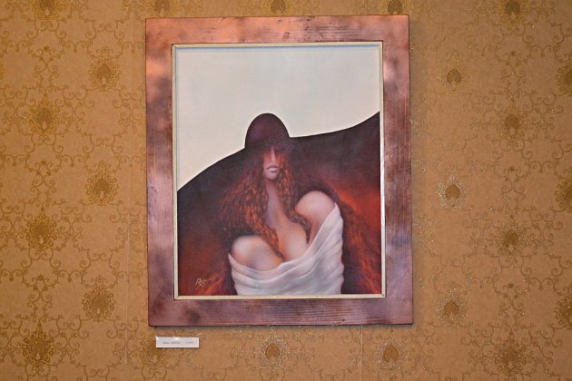 V Táboře vystavuje malíř Radim Černý. 