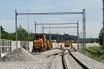Exkurze na stavbě nové přeložky IV. koridoru v úseku Soběslav - Doubí u Tábora 8. června 2022.