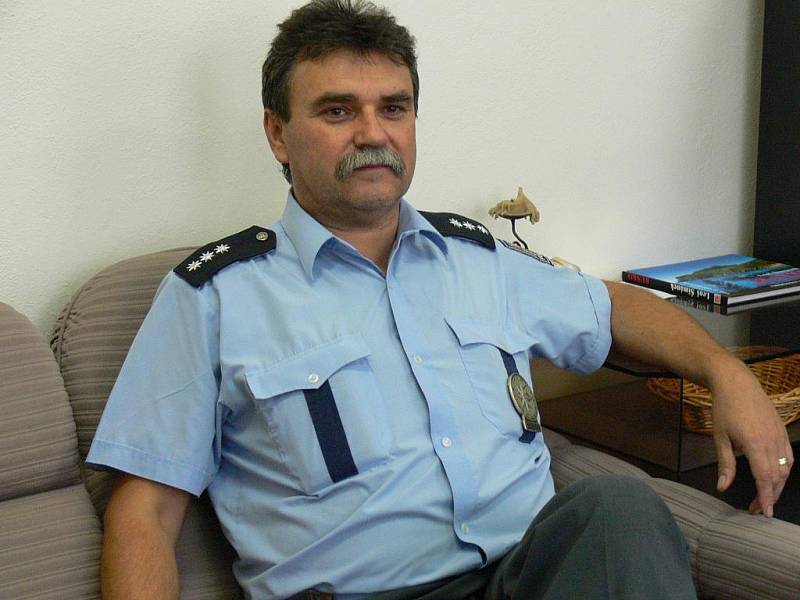František Filip slouží policii 32 let. 