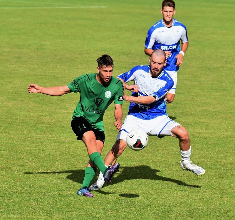 První kolo fotbalové Fortuna národní ligy: FK Viagem Příbram - FC SILON Táborsko 1:1.