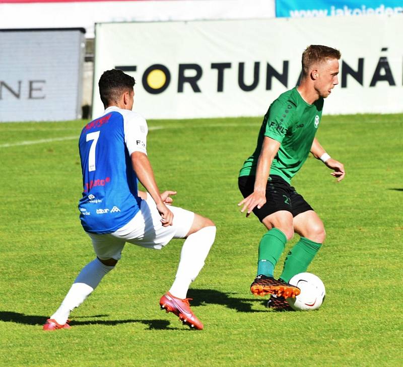 1. FK Příbram - FC MAS Táborsko ve 2. kole Fortuna národní ligy 0:2.