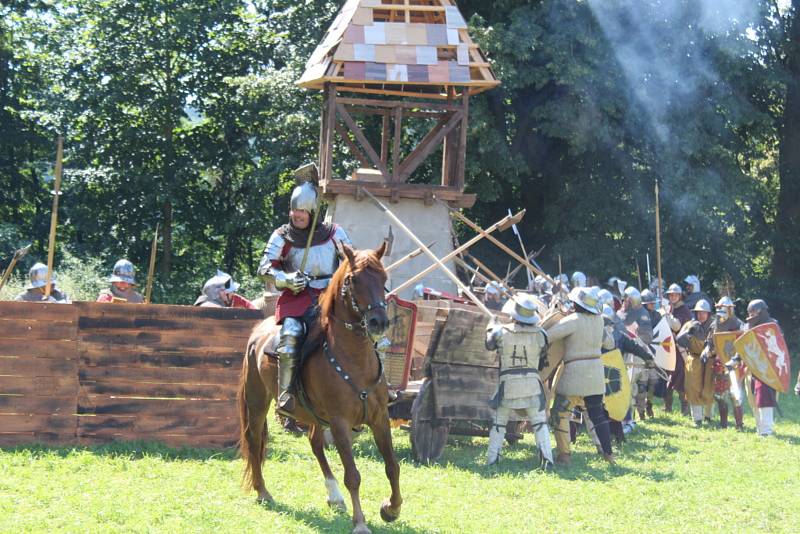 U příležitosti výročí 600 let bitvy o Tábor mezi husity a katolíky se konala v sobotu 8. srpna 2020 v Táboře rekonstrukce bitvy s dalším programem.