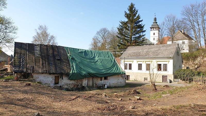 Nový pohled na Vildův mlýn v Jistebnici.