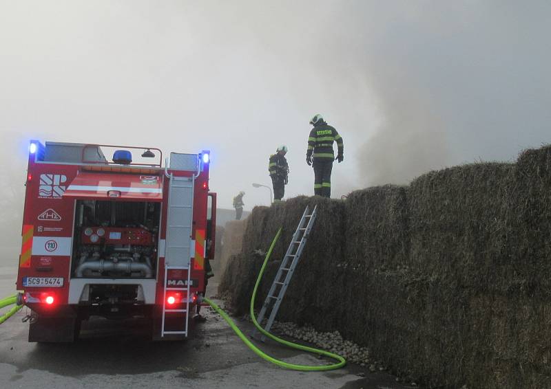 Druhý stupeň požárního poplachu byl vyhlášen v pátek odpoledne při požáru v Choustníku. Na místě zasahovali profesionálové ze Soběslavi a Tábora a dobrovolní hasiči z Plané nad Lužnicí, Choustníku, Tučap, Chýnova a Deštné.