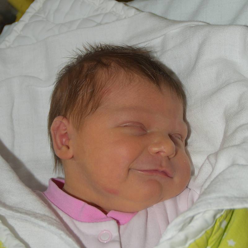 Vivien Češková z Tábora. Na svět poprvé pohlédla 20. října v 9.50 hodin. Prvorozená dcera rodičů Lucie a Martina po porodu vážila 3810 gramů a měřila 52 cm.
