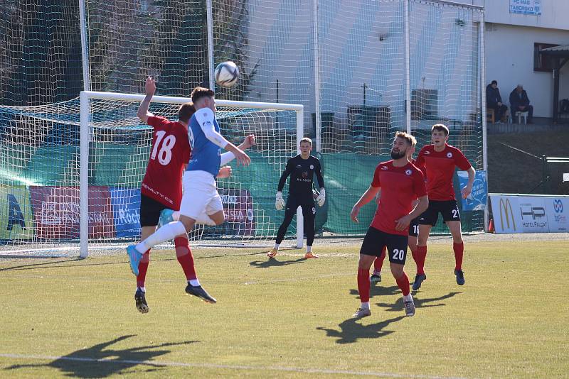 FC MAS Táborsko - MFK Vyškov 1:1.