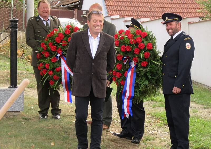 V Košicích na Táborsku vítali nové obecní symboly.