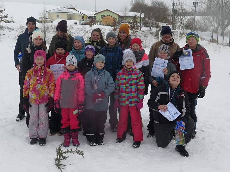 Děti si užily Nadějkovský biatlon 2019.