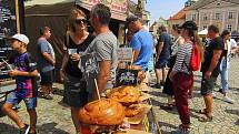 Burger Street Festival na Žižkově náměstí v Táboře se uskutečnil od pátku 22. do neděle 24. července.