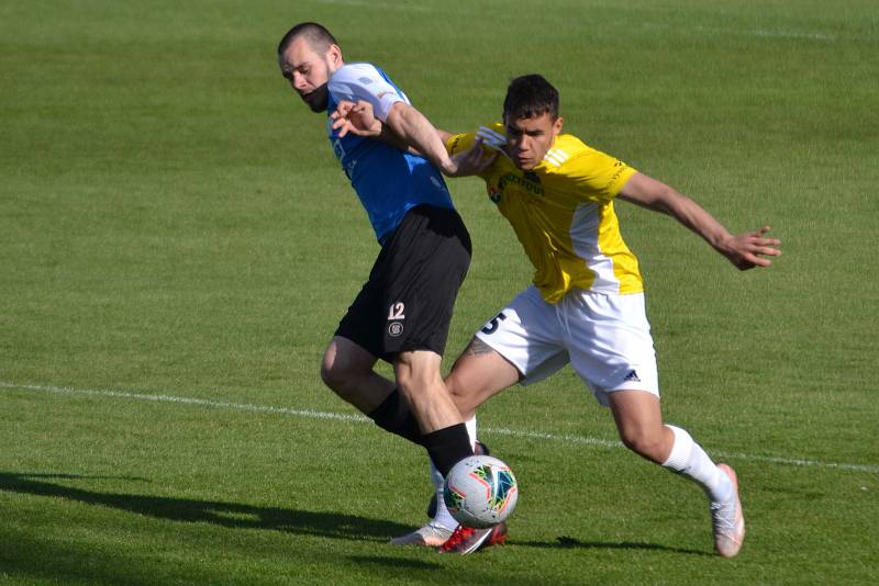 FC MAS Táborsko - FC Vysočina Jihlava 2:2.