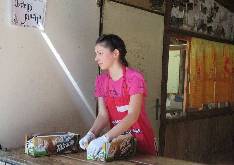 Letní Tábor v Borovanech Balloon club navštívily ve čtvrtek 13. srpna ředitelka českobudějovické hygieny Květoslava Kotrbová a hygieničky Marie Nosková a Romana Fürstová. Táborové zařízení nad Borovanským mlýnem absolvovalo důkladnou kontrolu bez poskvrny