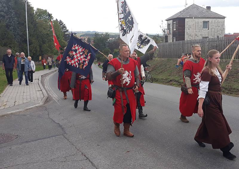 Po roce se v sobotu 28. září na Strkov vydal svatováclavský průvod.