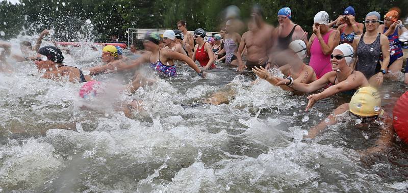 Plavecký závod Hodinovka ve Veselí nad Lužnicí