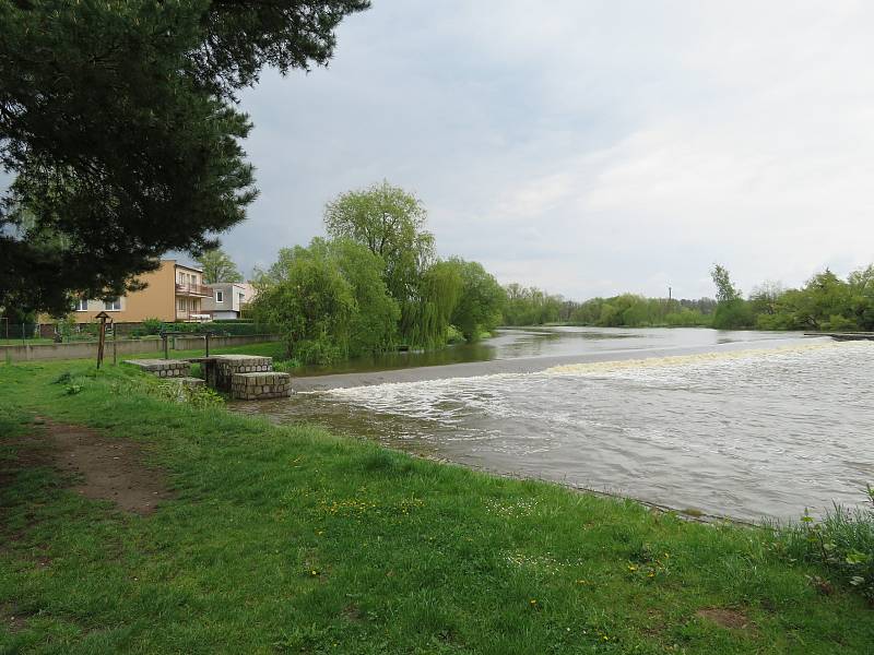 Lužnice, Nežárka a Černovický potok na Táborsku v pátek 14. května.