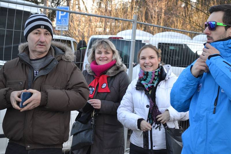 MS v cyklokrosu Tábor, neděle: fanoušci už jsou na místě. 