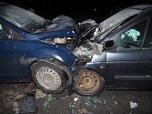 U odbočky na obec Třebelice na Táborsku se stala vážná dopravní nehoda.