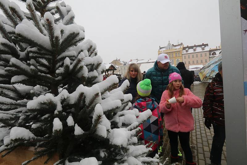 Adventní trhy začaly. Trhovci si užívají návrat po vynucené covidové pauze.