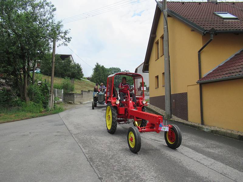 V sobotu 22. června se konal 5. ročník traktoriády v Sedlečku.