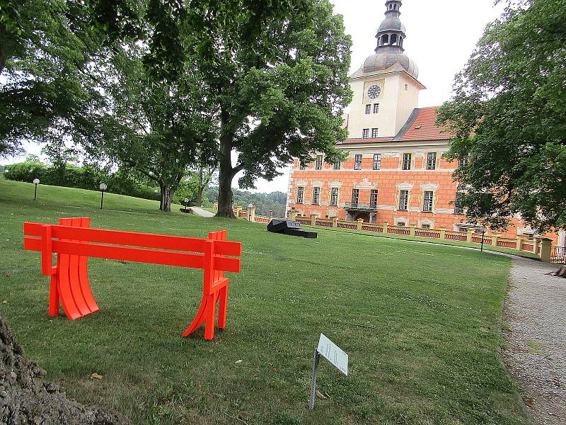 Letní sochařský park Bechyně 2022.