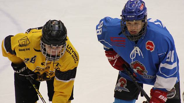 Verva Litvínov - HC Tábor v nadstavbové skupině 2:3.