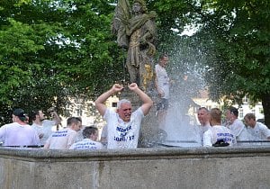 Soběslav slaví prvenství v kraji a postup do divize.