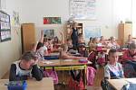 Škola - První školní den prožily i děti na Základní škole v Helsinské, Tábor