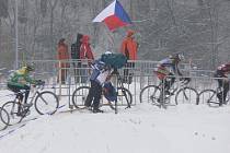 Mistrovství české republiky v cyklokrosu v Táboře.