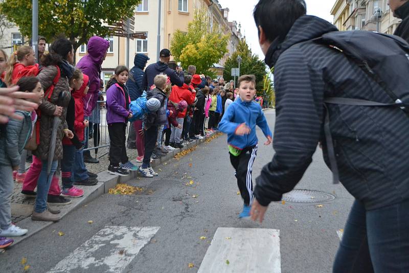 V Táboře se ve čtvrtek konal tradiční večerní  běh.