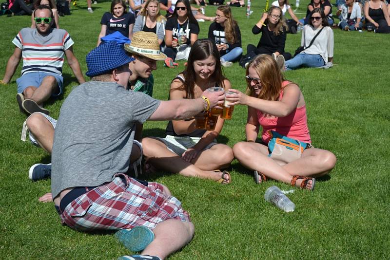 V Želči začal Footfest, pokračuje ještě v sobotu. 