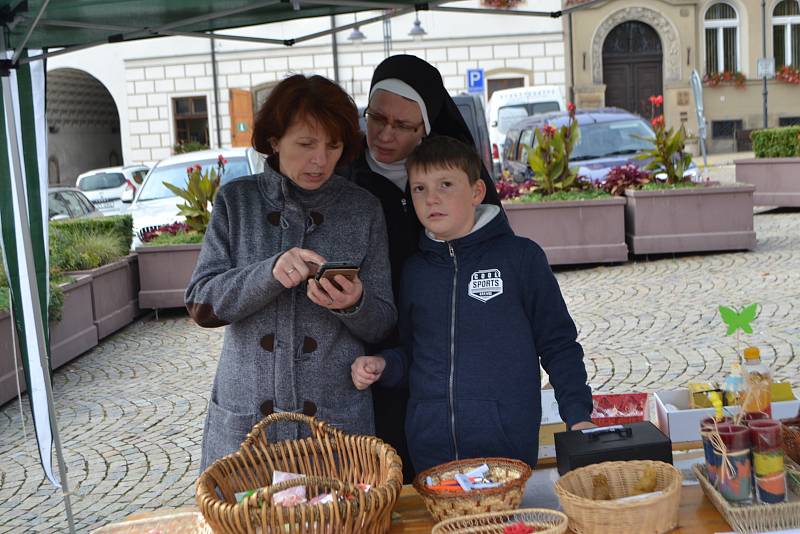 Celodiecézní pouť v sobotu vyvrcholila mariánským průvodem ze Žižkova náměstí starou poutní cestou na Klokoty.