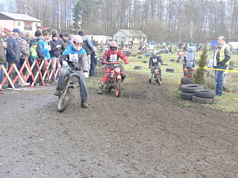 V sobotu se v Soběslavi jel 15. ročník závodu malých motocyklů. 