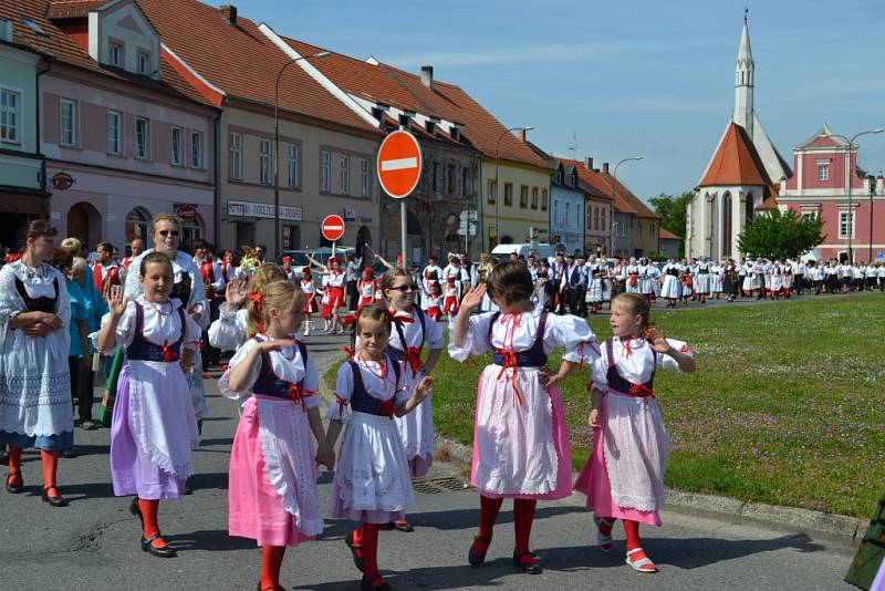 Oslava výročí župy Boleslava Jablonského v Soběslavi. 