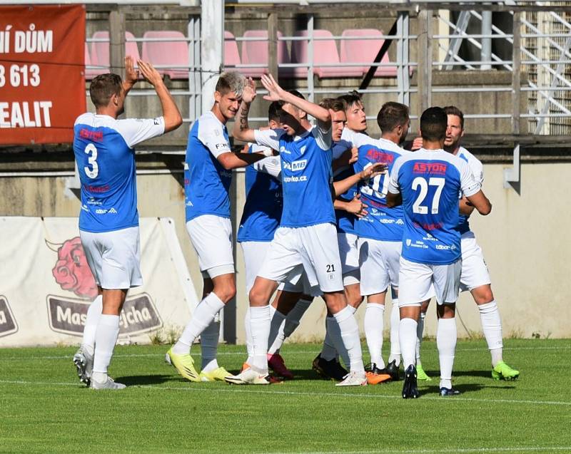 1. FK Příbram - FC MAS Táborsko ve 2. kole Fortuna národní ligy 0:2.