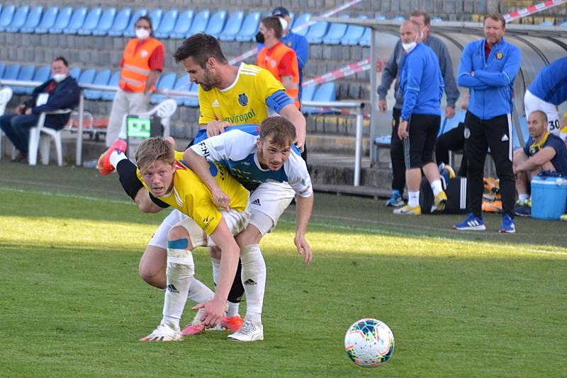 FC MAS Táborsko - FC Vysočina Jihlava 2:2.