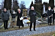 Orchestr uspořádal vzpomínkové setkání u hrobu Františka Bolecha.