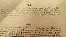 Zmínky o Strakačově a dalších zaniklých vesnicích v Turoveckém lese v historických knihách a místopisech.