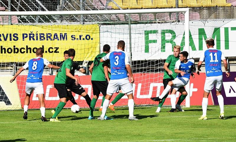 1. FK Příbram - FC MAS Táborsko ve 2. kole Fortuna národní ligy 0:2.