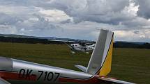 Na táborském letišti pořádal Aeroklub Tábor 28. srpna 2021 Letecký den.