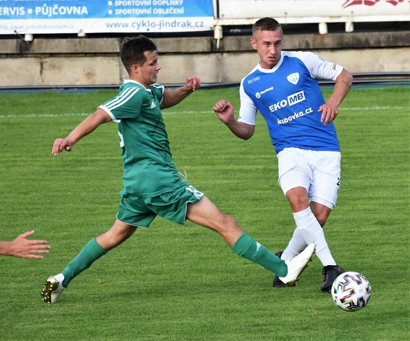 Tatran Sedlčany - FC MAS Táborsko v 1. kole MOL Cupu 4:3 po penaltovém rozstřelu.