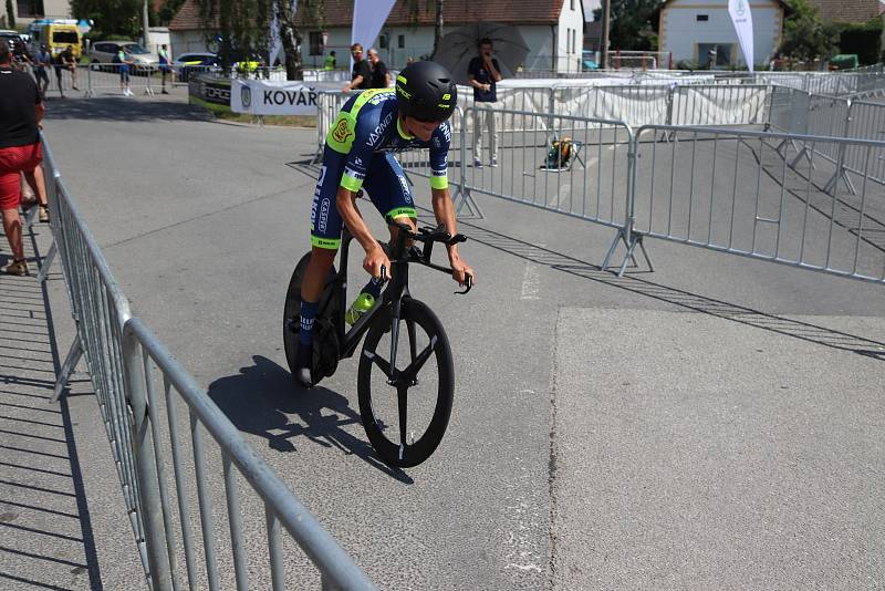 Mistrovství České republiky a Slovenska v silniční cyklistice - časovka.