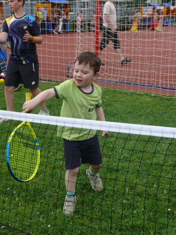 Na plánském sportovišti u vlakového nádraží se konalo Bambi. Sešly se desítky návštěvníků