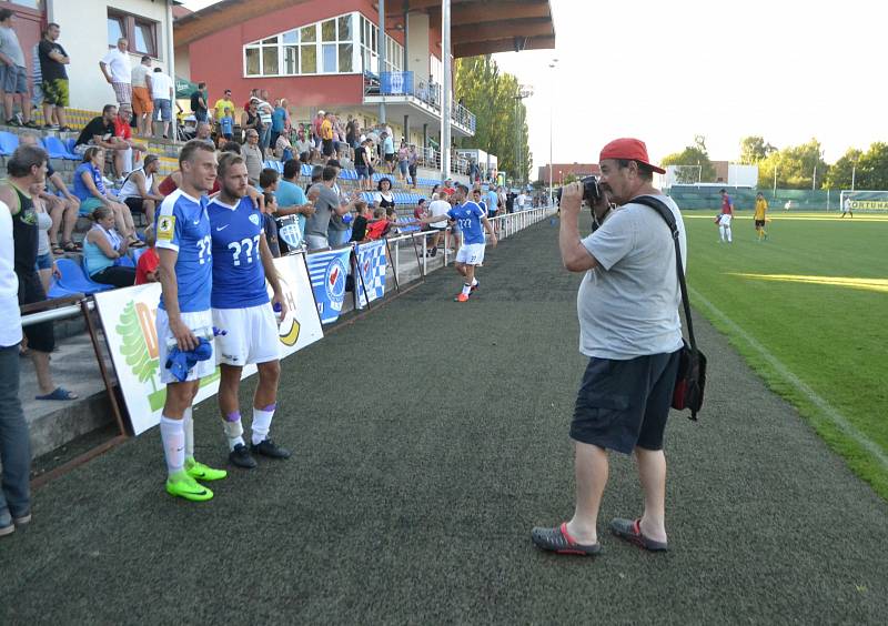 Druholigová premiéra na novém stadionu na "Kvapilce".