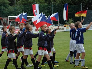 Mladíci z Meteoru Tábor  hrdě reprezentovali nejen svou akademii, ale také národní barvy. 