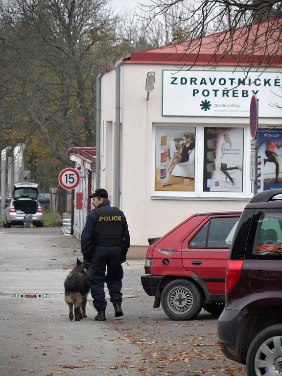 Policie střeží nemocnici i polikliniky v Táboře