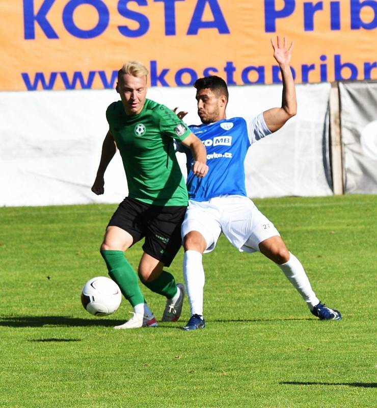 1. FK Příbram - FC MAS Táborsko ve 2. kole Fortuna národní ligy 0:2.