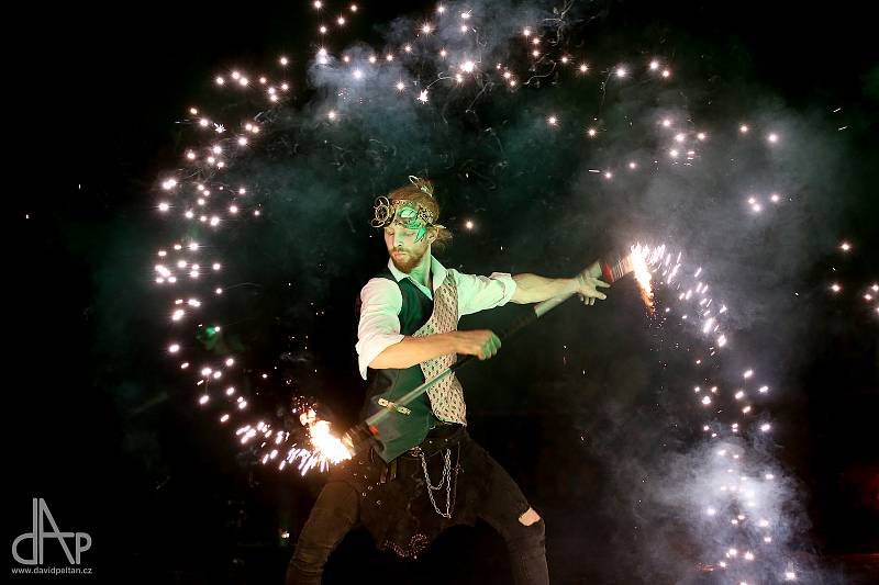 Táborský festival pouličního divadla Komedianti v ulicích.