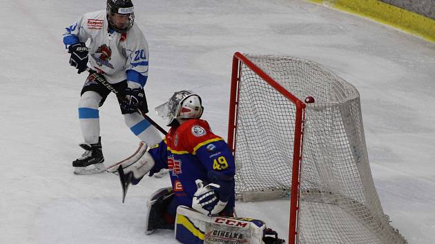 Jihočeské extraligové derby HC Tábor - Motor České Budějovice.