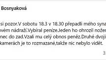 Přepadení Ukrajincem s nožem u bankomatu v Táboře? Policie nic takového nešetří.